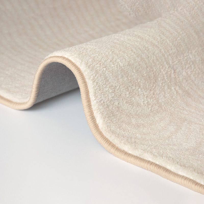 Tapis d'intérieur moderne de couleur claire, lignes abstraites en Polyester, facile d'entretien, pour la décoration de la maison