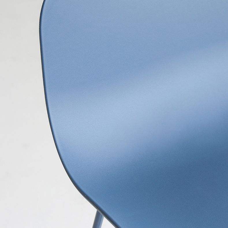 Glam Counter Stool with Bucket Plastic Bar Stools for Restaurant