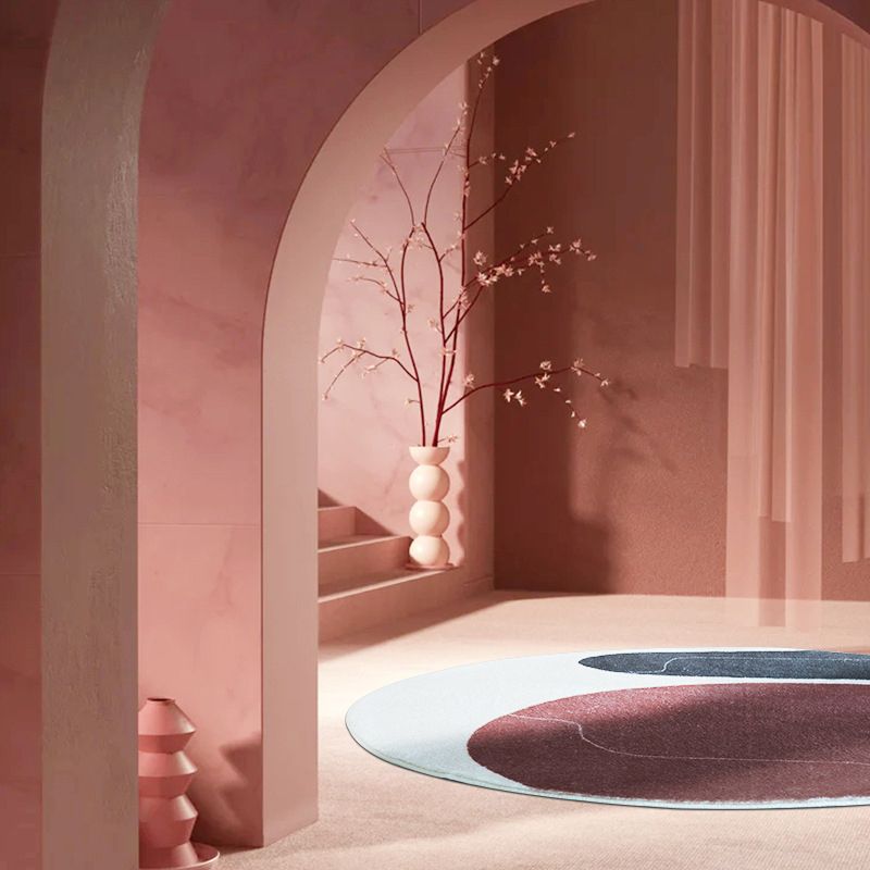 Alfombra de color naranja alfombra poliéster no deslizante para mascotas lavables son alfombra para sala de estar