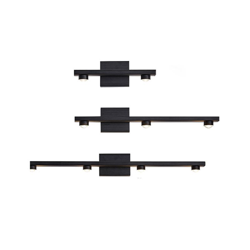 Aluminum Linear Wall Light Fixture Postmodern LED Up Down Wall Sconce