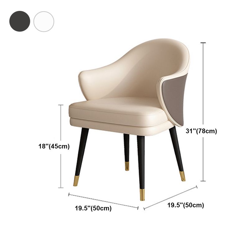 Glam 1/2/5 Pieces Dining Set Round Shape Sintered Stone Dining Table Set