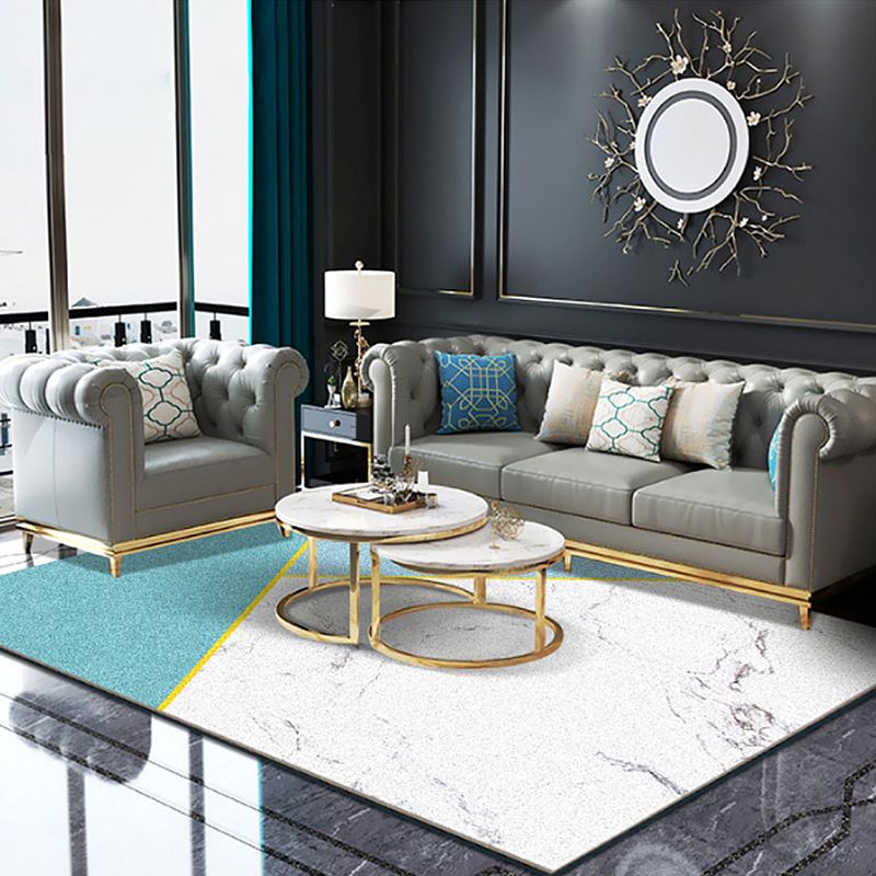 Bold Triangle Print Indoor Tapijt Multi-gekleurde moderne gebied tapijt Synthetisch Synthetisch gemakkelijke tapijt voor huisdecoratie