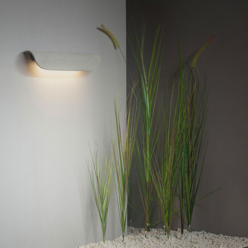 Zeitgenössische Aluminium -Wandleuchte wasserdurchsichtigen 3,5 "hohe Wandwaschmaschine für Outdoors