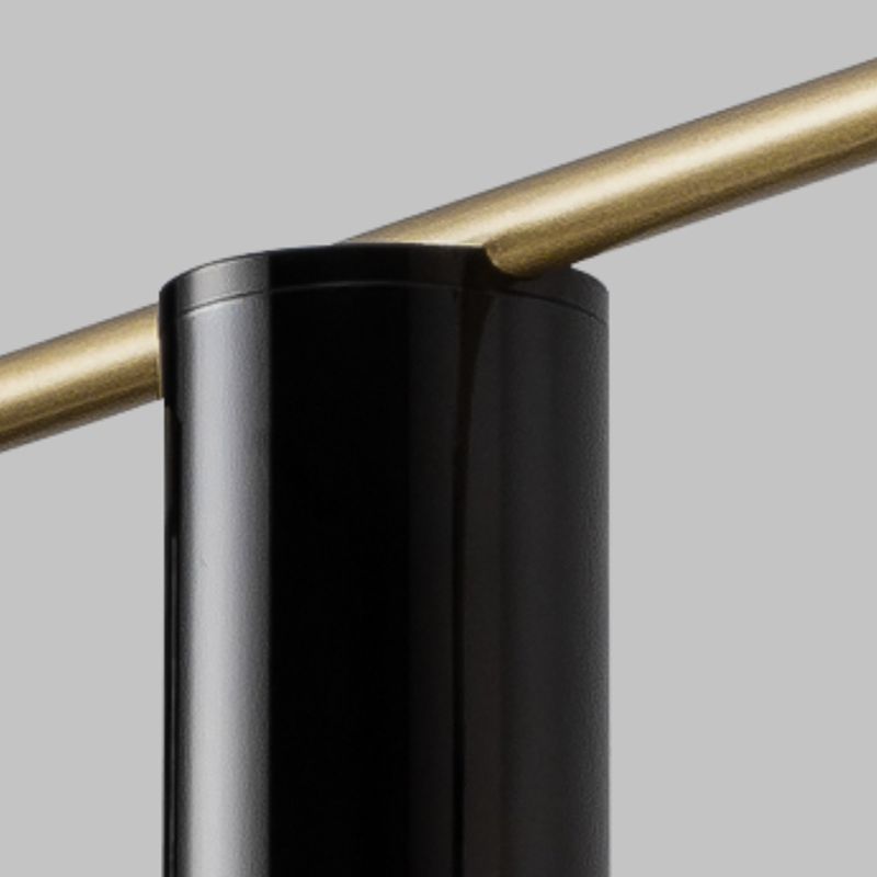 Linear 3 / 4 / 5 - Light Kitchen Island Pendant Iron Ceiling Pendant in Black / Gold