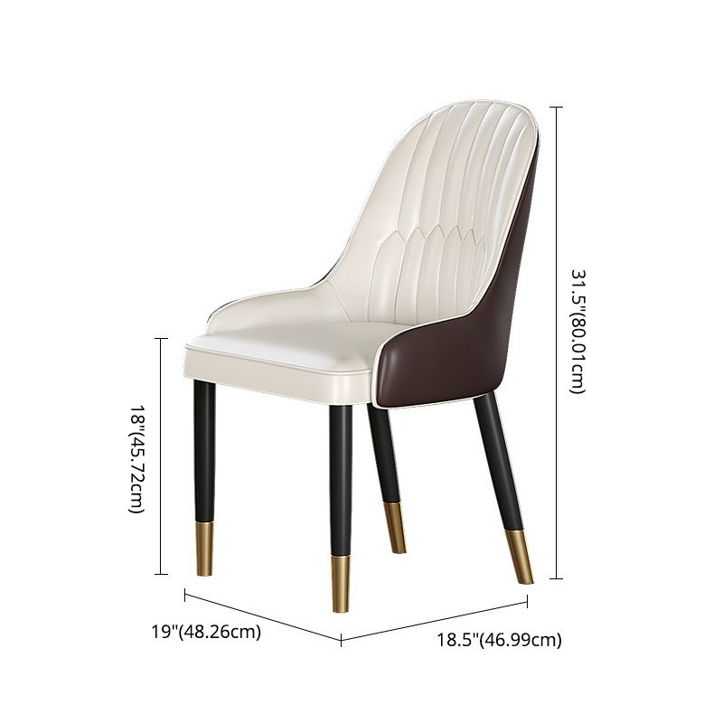 Glam Sintered Stone Dining Room Set Standard Height with Gold Base Dining Furniture