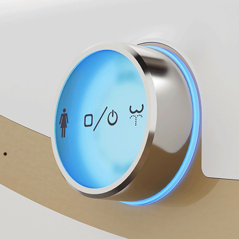 Modern Indoor Siphon Jet Toilet Bowl Floor Mounted All-In-One Toilet