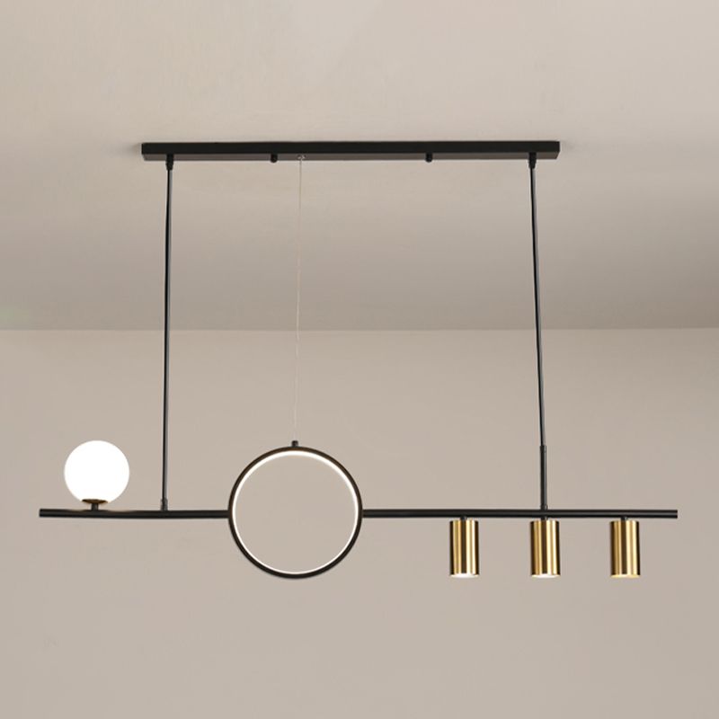 Lámparas de geometría de estilo moderno lámparas de metal lámparas de metal lámparas