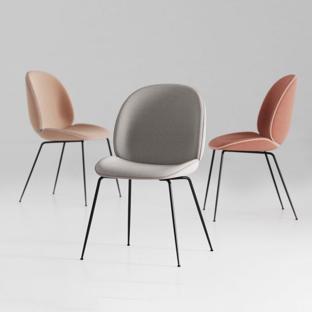 Dining Room Side Chairs Modern Solid Wood Armless Chair for Home