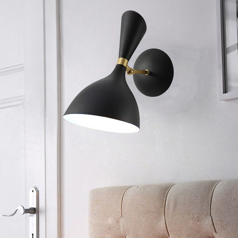 Metal Geometric Shape Wall Light Modern Style Wall Light Sconce