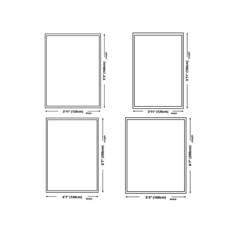 Grünes nordischer Teppich Polyester Farbe Klumpen Teppich Färbung Widerender Teppich für Wohnkultur