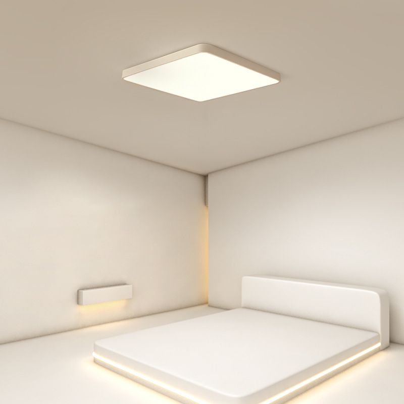 Geometrische Acryl-LED-Deckenleuchten im modernen Stil, 1-Licht-Unterputzlampen