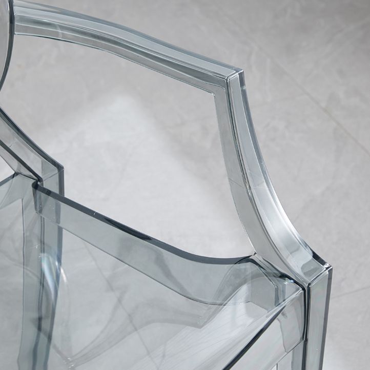 King Louis Back Chair Scandinavian Acrylic Dining Kitchen Room Armchair