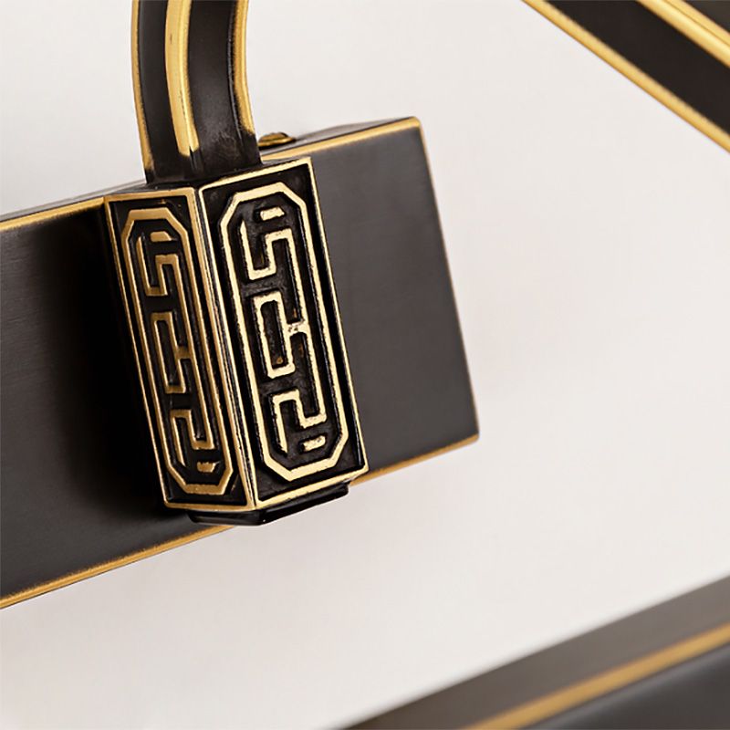 Contemporary Minimalist Vanity Light Fixtures with Glass Shade for Bathroom Washing Room