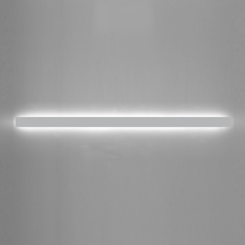 Linearer Schatten Metall Wandleuchten moderner Stil 1 Lichtwandmontage Licht