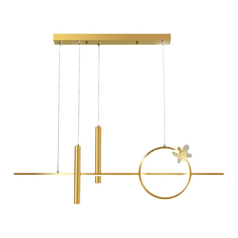 Contemporary Style Linear Island Lighting Metal Island Lighting Fixtures