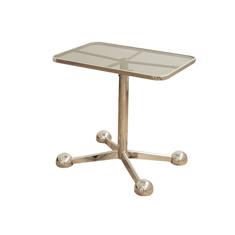 15" Wide Contemporary Corner Table Rectangular Accent Side Table