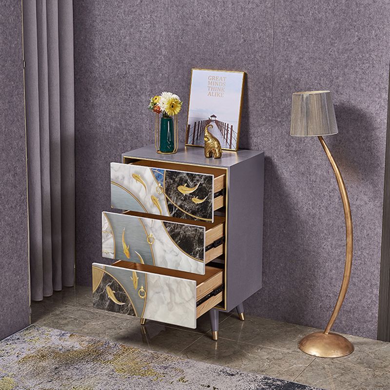 15.6-inch W Storage Chest Classic Glam Storage Chest Dresser