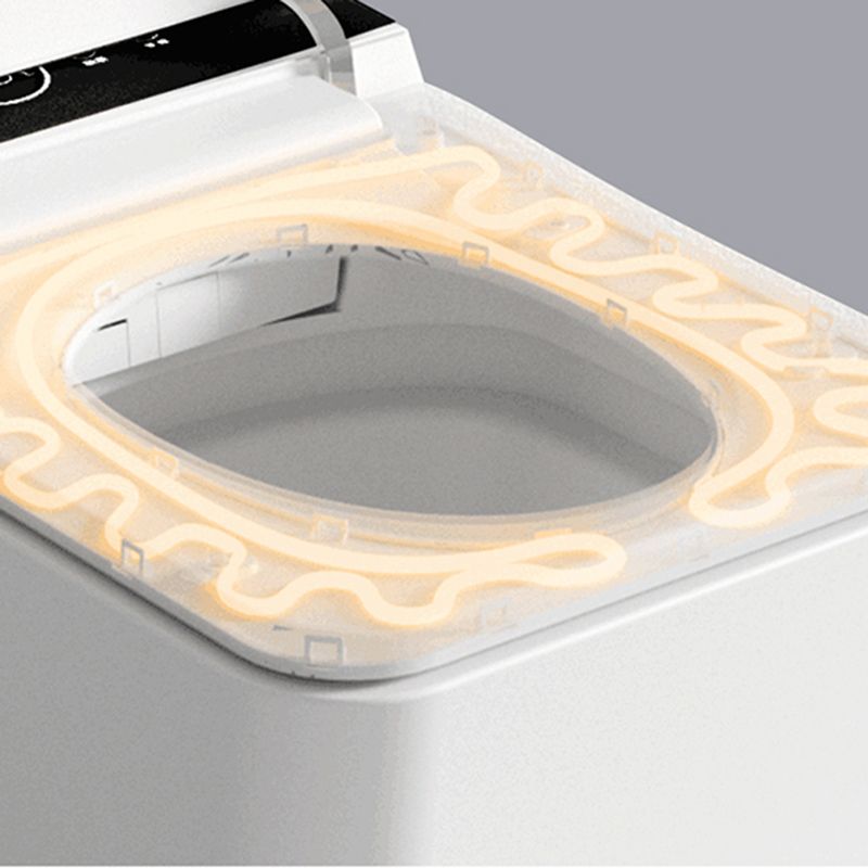 Toilet with Wireless Remote Control and Unlimited Warm Water