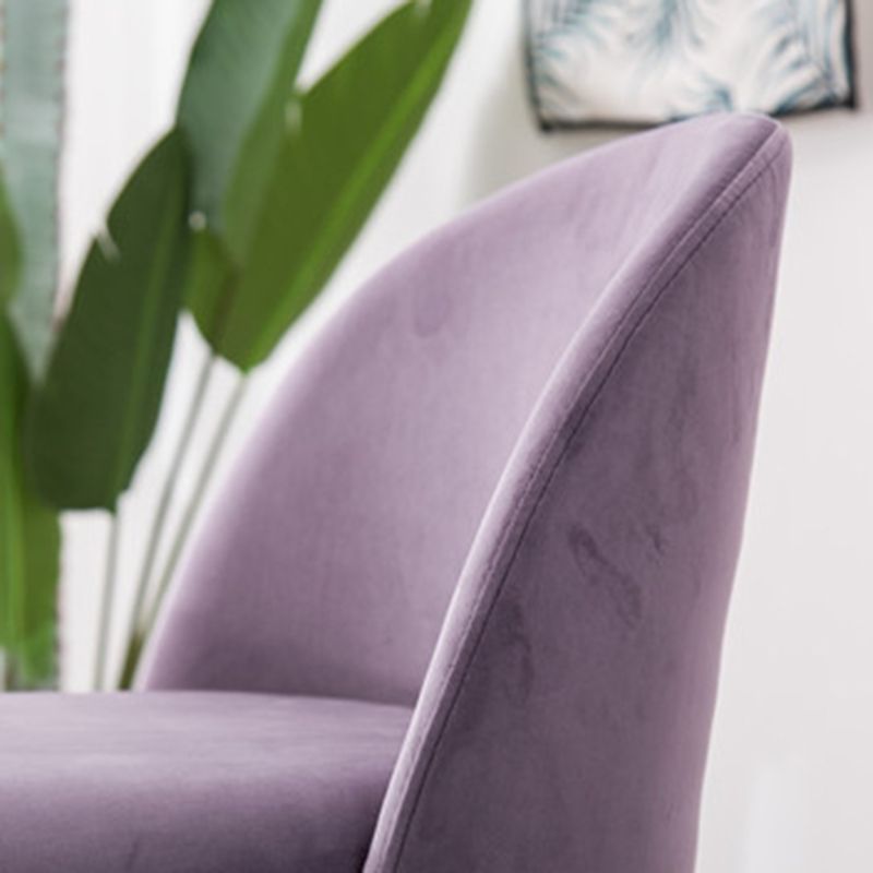 Chaise d'appoint de salle à manger rembourrée scandinave, finition mate, chaise de salle à manger Parsons