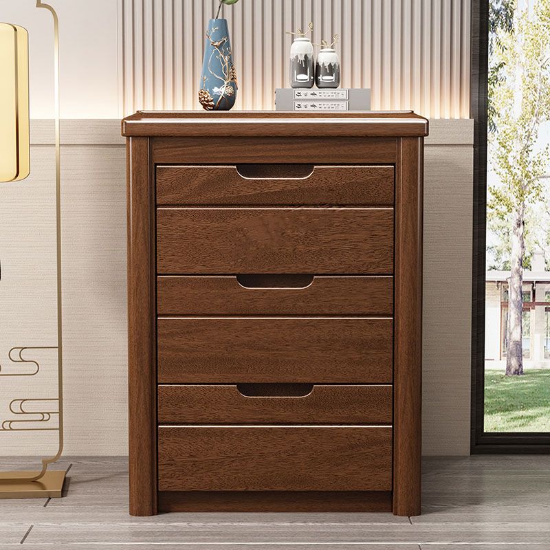 15.6 Inch Width Storage Chest Modern Solid Wood Dresser with 3/4/5 Drawers