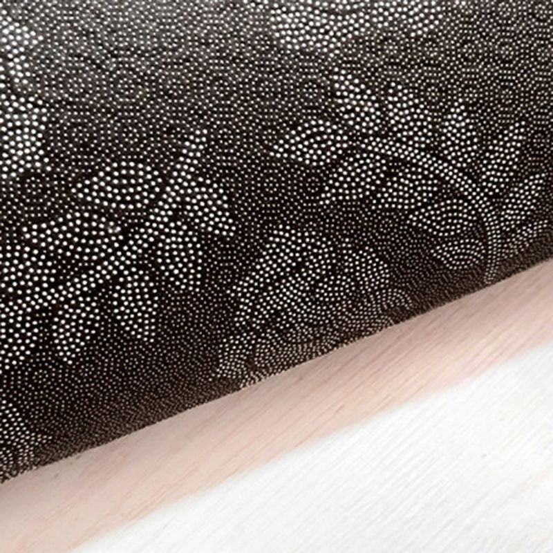 Modern Area Rug Bold Houndstooth Pattern Rug Polyester Stain Resistant Area Rug for Living Room