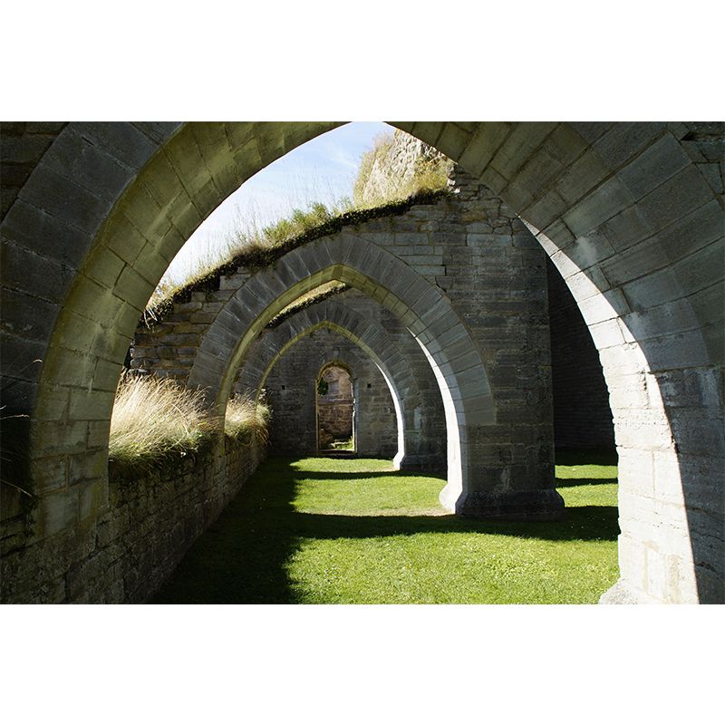 Space Extension Wall Mural Wallpaper Photography Style Mildew Resistant for Home