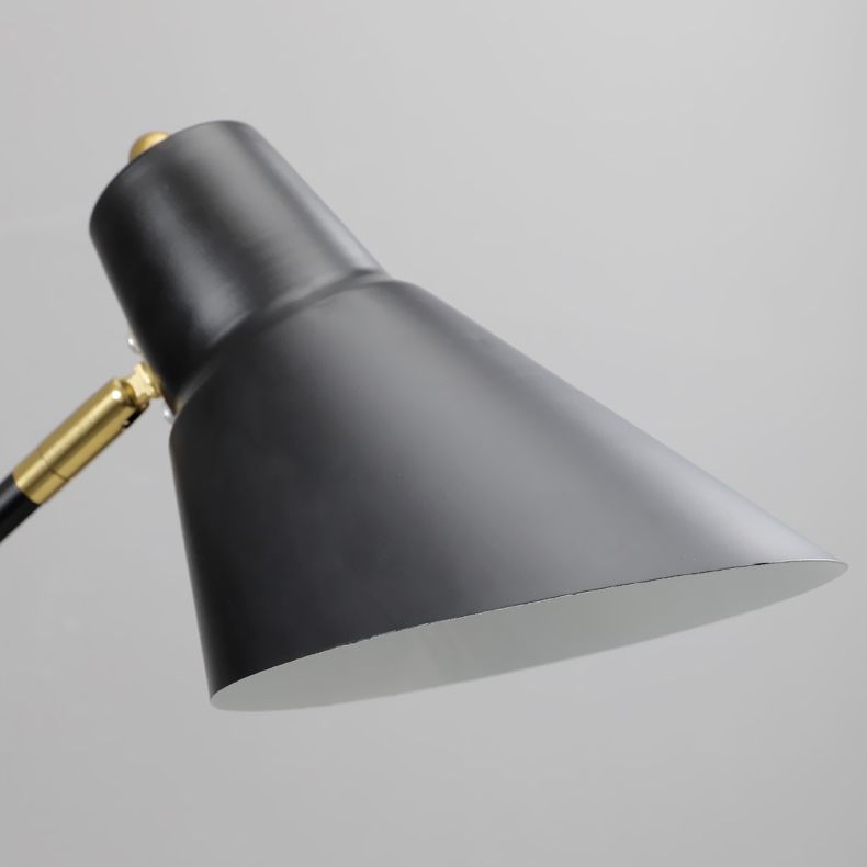 Modern Wall Sconce Geometric Shape Wall Light with Metal Shade for Bedroom