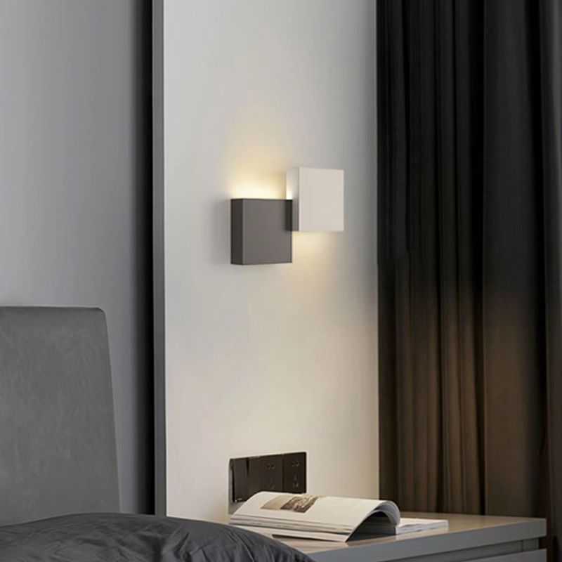 Modern 2/3/5-Light White/Black Wall Mounted Sconce Metal Wall Light