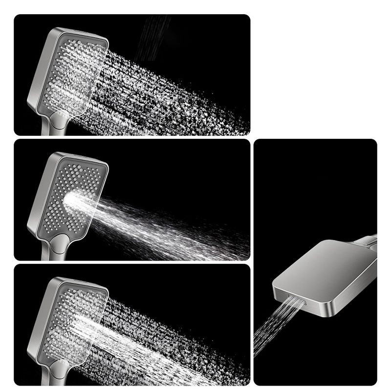 Modern Shower Set Slide Bar Handheld Shower Head Wall Mounted Shower System