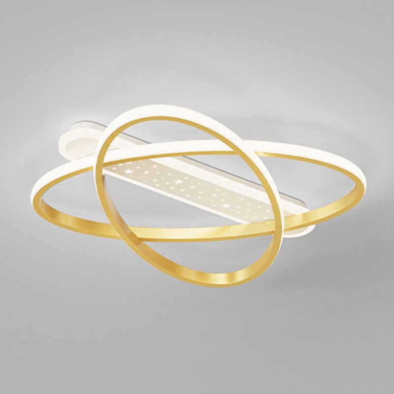 Techos De Forma Lineal Accesorios De Luz De Techo De Metal De Estilo Moderno 3