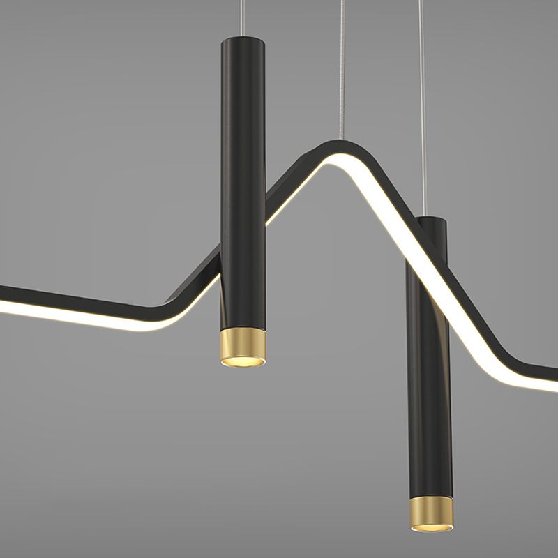 Moderne Style Island Leicht Einfaches hängende Lampenvorrichtung für Küchen -Esszimmer