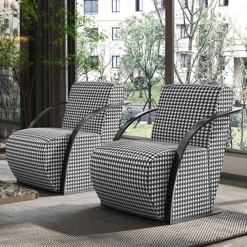 33.85" High Arm Chair Velvet Arms Included Chair for Living Room