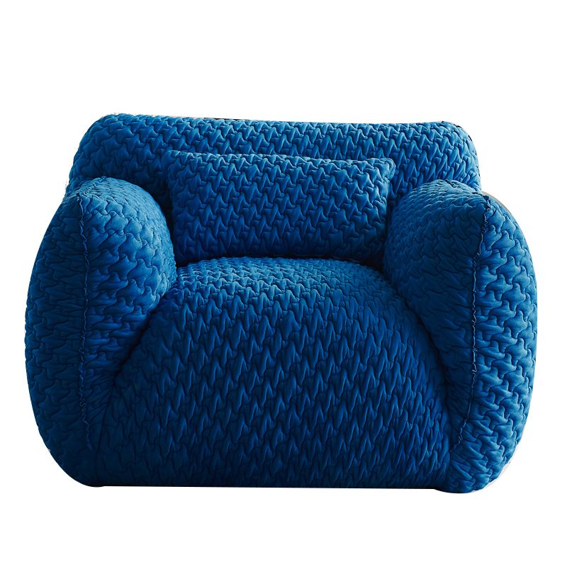 Polyester Twill Side Chair Arms Included Lounge Chair for Living Room