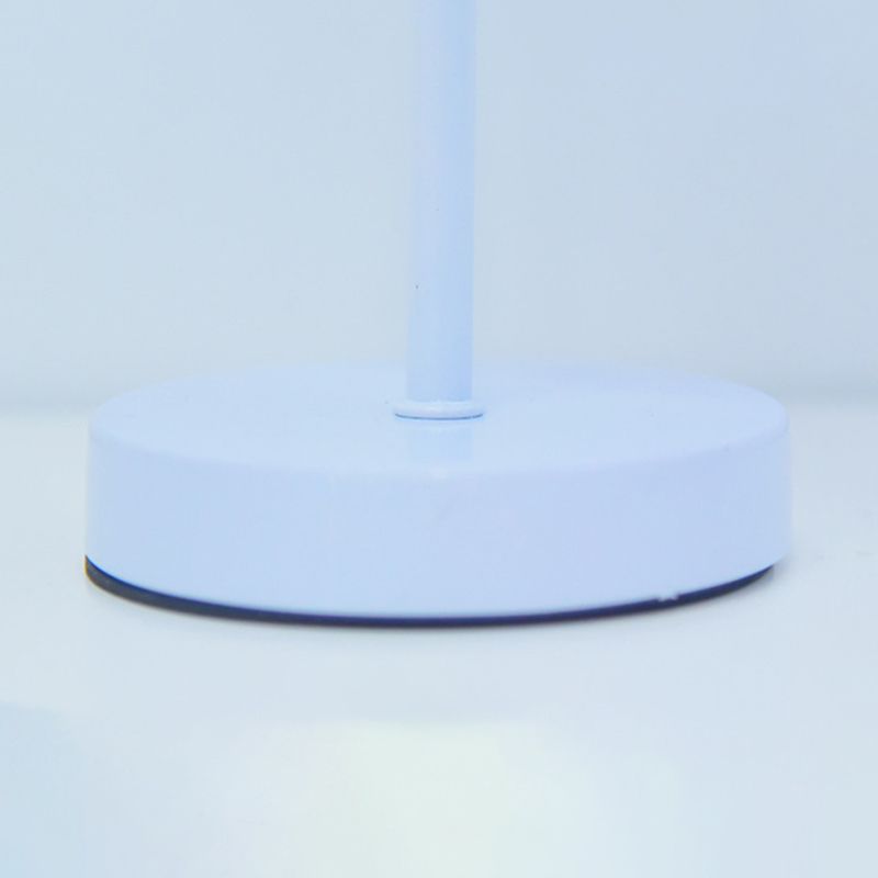 Macaron Table Lampe à LED de lampe à LED Light avec teinte de rotin pour le salon