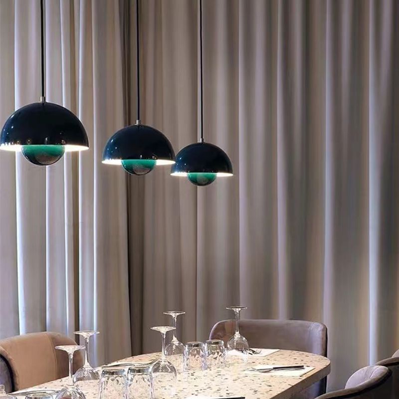 Modern Hanging Light Colorful Metal Pendant Lighting Fixture for Living Room