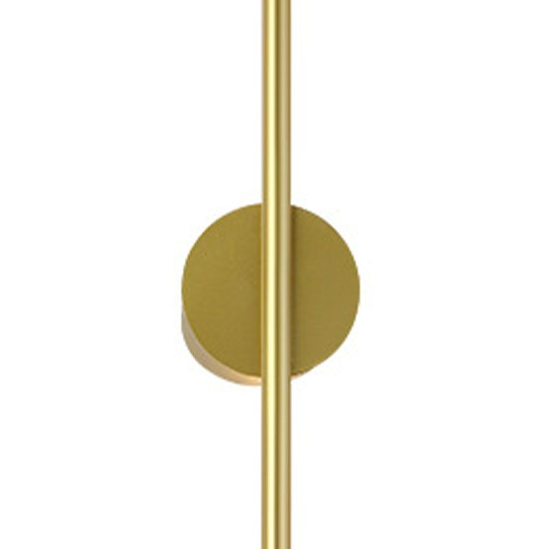 Acconde da parete da parete lineare a 1 illuminazione a 1 luce in oro
