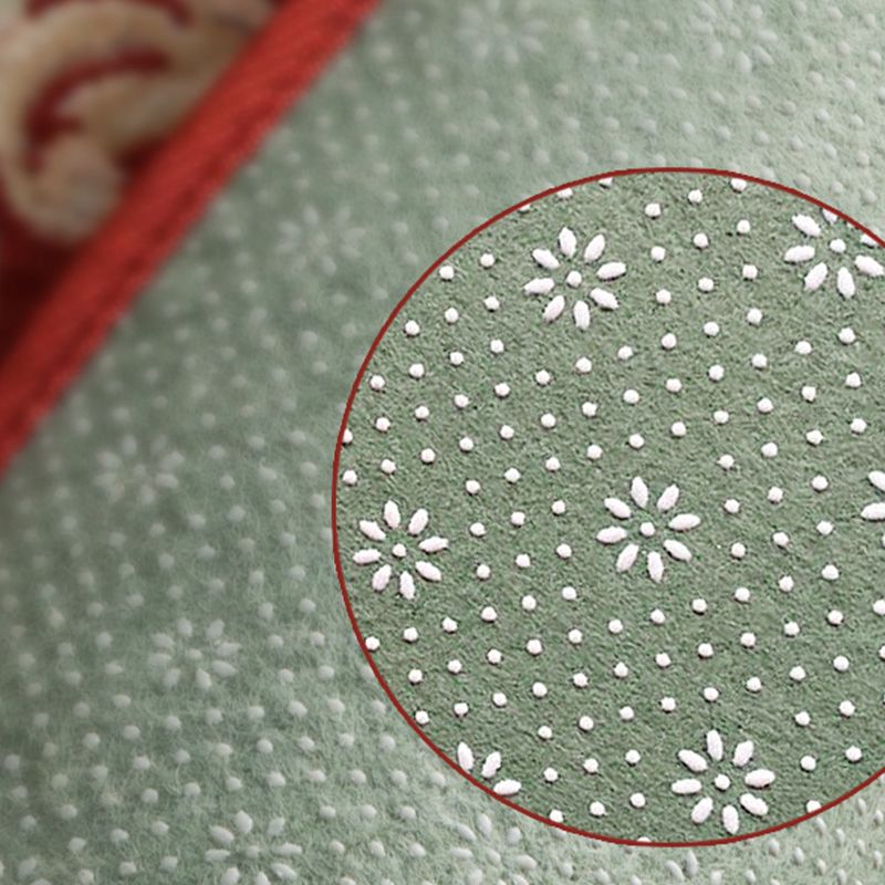 Retro geometrisch gemusterte Teppich mehrfarbig Polyster Indoor Teppich nicht rutschtierfreundlich Easy Care Area Teppich für Zuhause