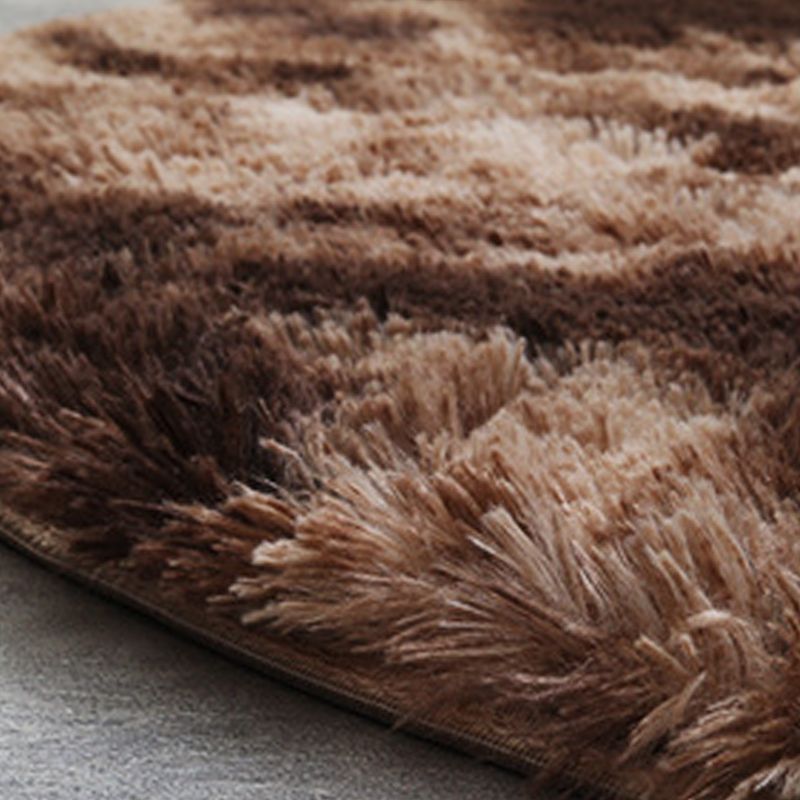 Alfombra de alfombra de espuma de corbata redonda alfombra de alfombra simple alfombra de respaldo sin deslizamiento para decoración del hogar