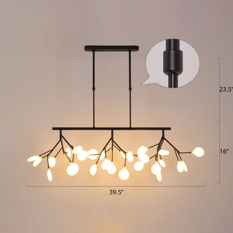 Plafonnage à brindée en acrylique