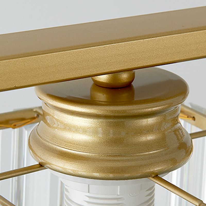 Square K9 Crystal Shade Island Light Contemporary Simplicity Lighting Freeture per cucina della sala da pranzo