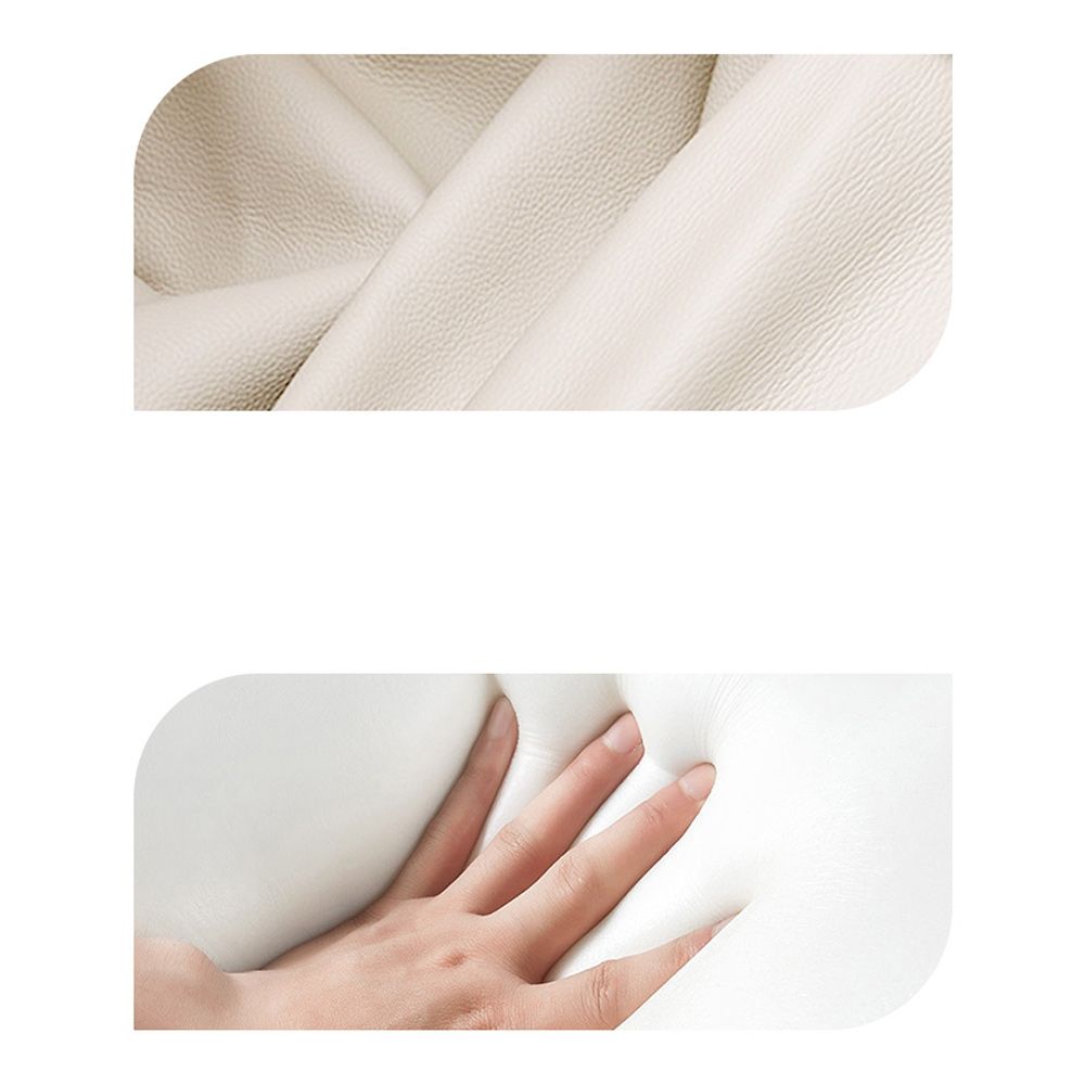 Contemporary Platform Bed Wood and Upholstered Platform Bed Frame with Metal Legs