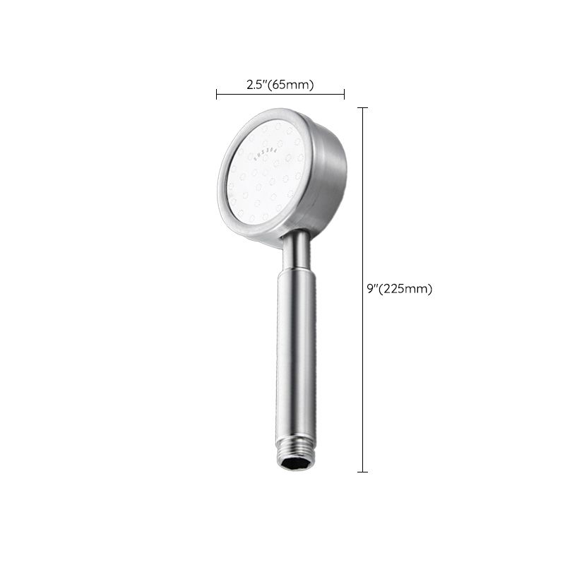Stainless Steel Shower Head Modern Style Shower Head with Round Shape