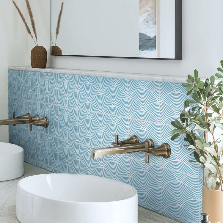 Modern Mosaic Tile Peel and Stick Tile Pvc Kitchen Backsplash Peel and Stick Wall Tile