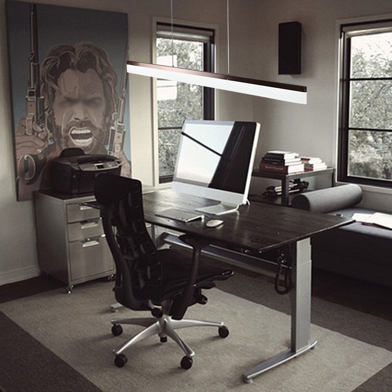 Nordic Simple Dining Room Island Lamp Kitchen LED Dining Pendant Lamp