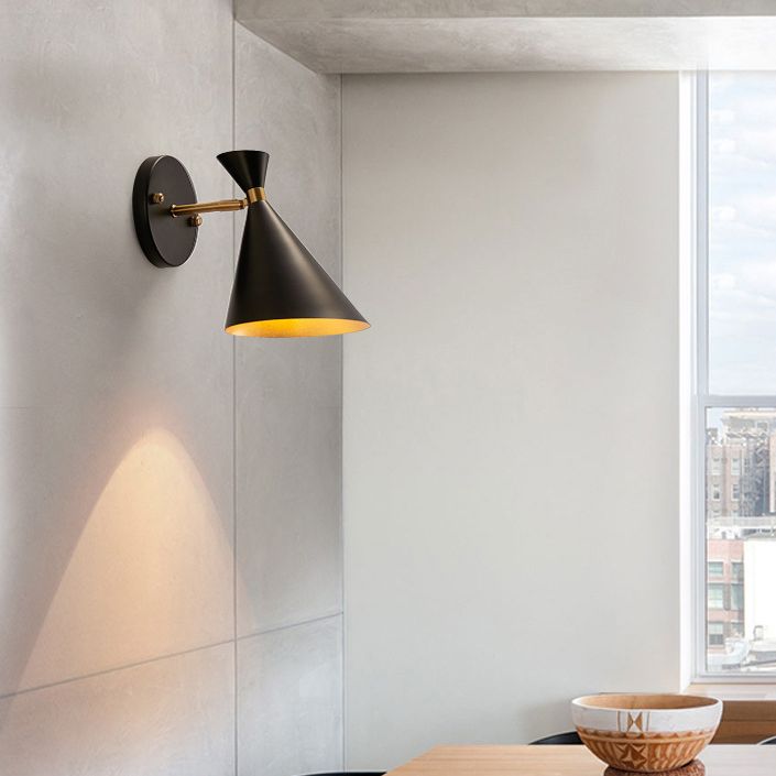 Noordse mode -metalen SCONCE LIMMUTE POSTMODERN STIJL MURSE SCONCE VOOR LIDE ROOM