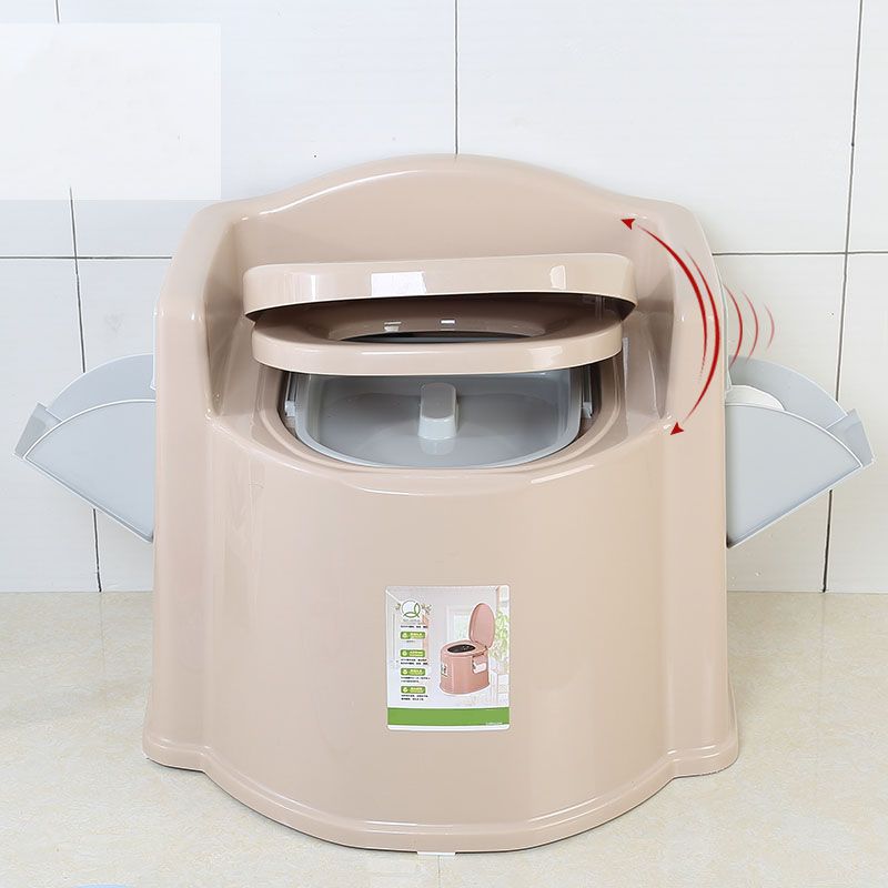 Contemporary Plastic Toilet Floor Mounted Toilet Bowl for Washroom