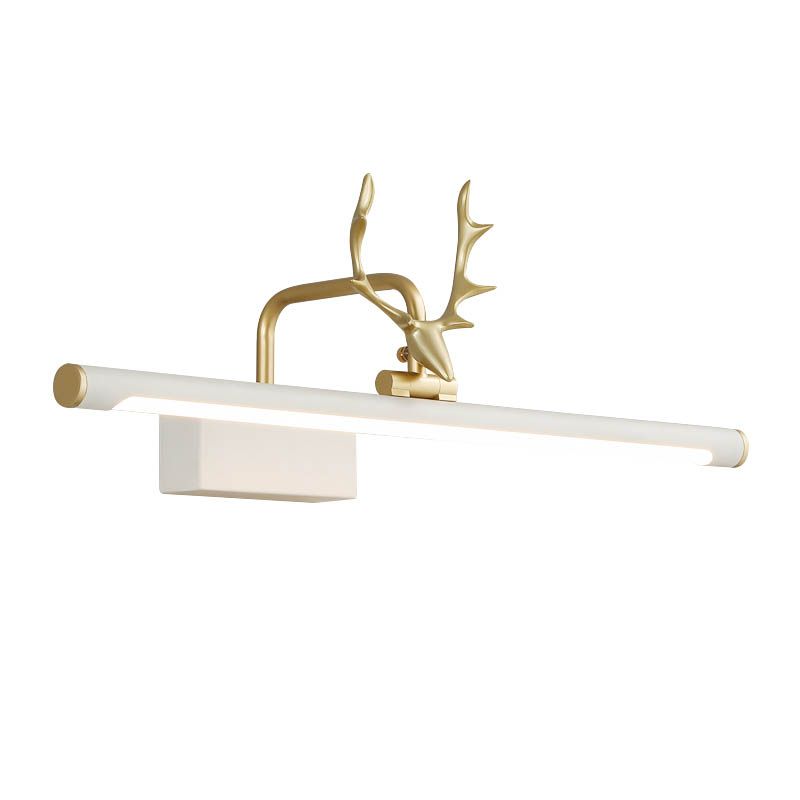 Minimalistische wandkandelspiegel Mirror Lichtwand gemonteerd eenvoudige wandlampwetsen voor toilet