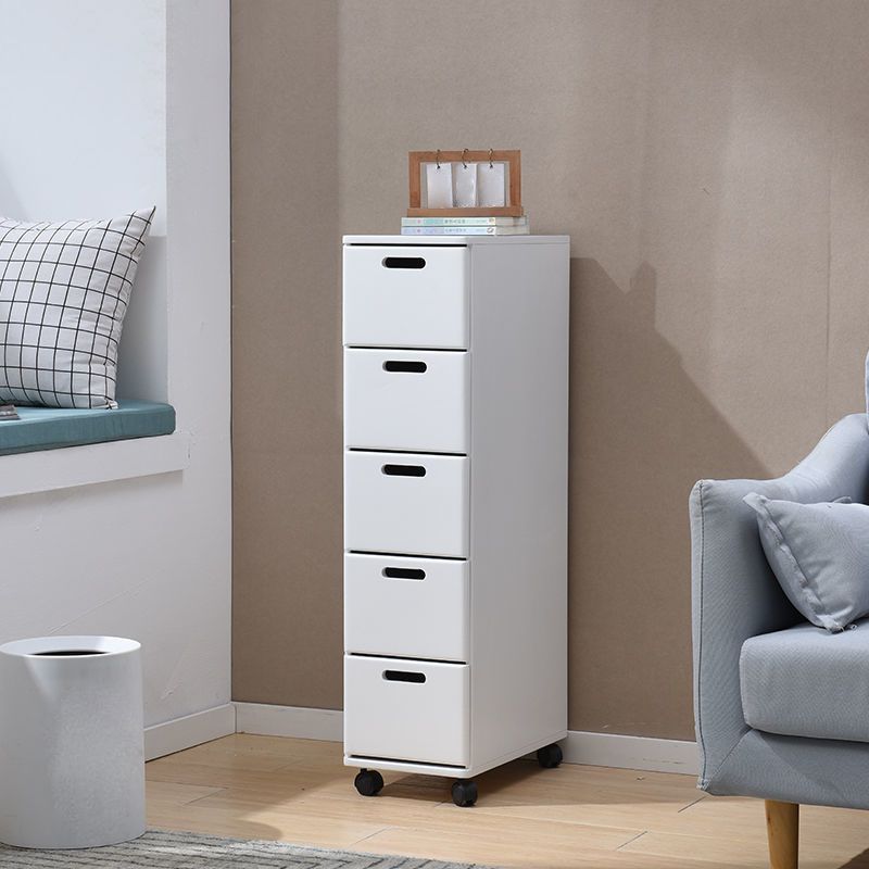 Solid Wood Rectangle Accent Chest with Drawers Chest 7.87" Long