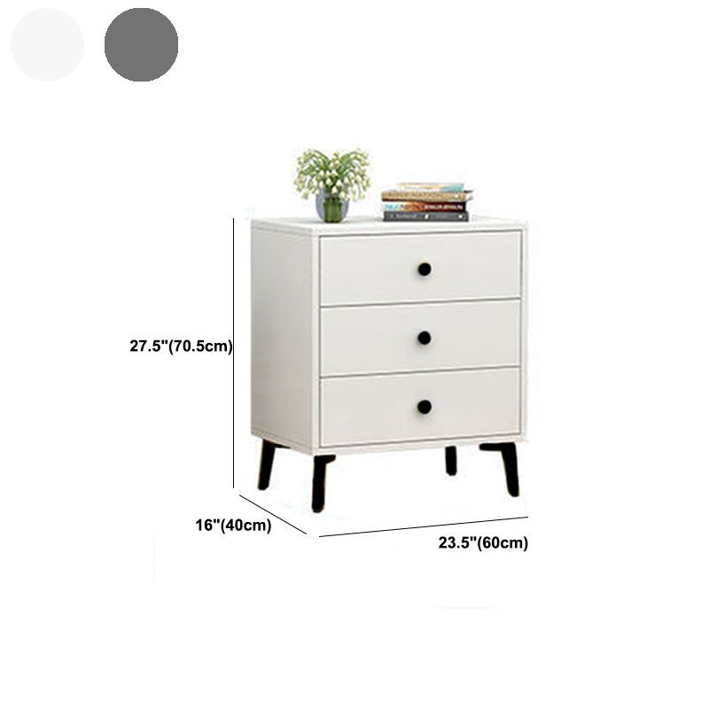 Bedroom Wood Storage Chest Contemporary Vertical Soft-Close Dresser with Drawers