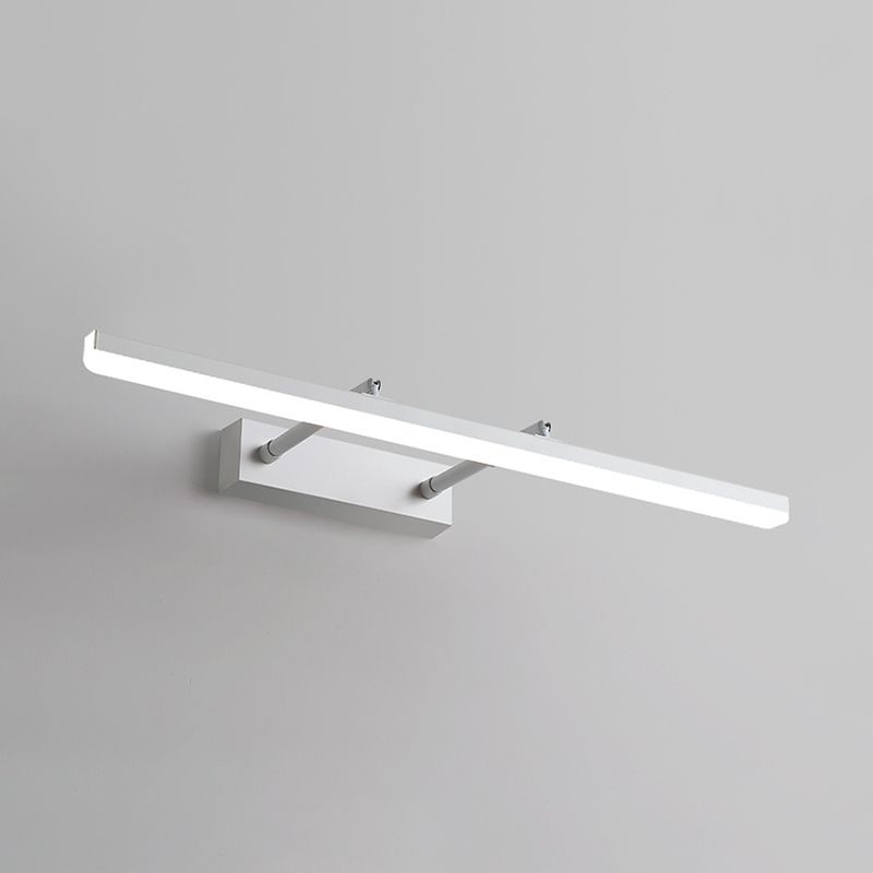 1 Light Tube Vanity Lighting Fixtures Modern Style Metal LED Mirror Lights